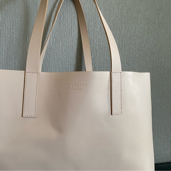Everlane Soft Cream Tote Bag - Picture 3 of 11